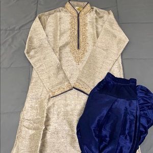 Traditional Indian attire (sherwani)